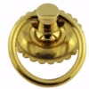1-3/4" Eastlake Ring Pull Solid Brass