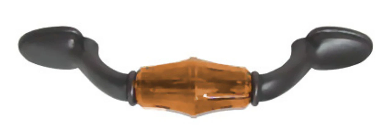 Liberty 3" Faceted Acrylic Insert Pull Oil Bronze Rootbeer Amber 1 Liberty 3" Faceted Acrylic Insert Pull Oil Bronze Rootbeer Amber