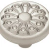 Liberty 1-1/4" Fan Design Knob Sterling Nickel