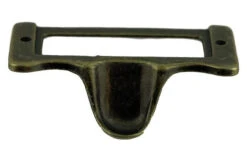 File Label Holder W/ Finger Pull - Antique Brass - 2 1/4" X 1 3/8" -D'Lawless Hardware Shop file label holder with finger pull 1 81628.1660582651