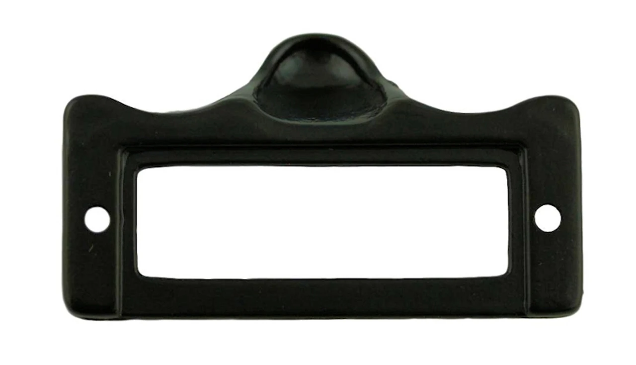 File Label Holder W/ Finger Pull - Matte Black - 2 1/4" X 1 3/8" 8 File Label Holder W/ Finger Pull - Matte Black - 2 1/4" X 1 3/8" - Image 8