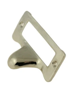 File Label Holder W/Finger Pull - Polished Nickel - 2 1/4" X 1 3/8" -D'Lawless Hardware Shop file label holder with finger pull polished nickel die cast metal dl c1947 5734pn 5 70350.1660582555