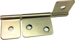 Flag Hinge 3-Leaf Bi-Fold & Shutter Satin Nickel - 3 1/2"