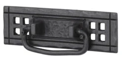 Liberty 4-4/5" Horizontal Mission Bail Pull Black Wrought Iron
