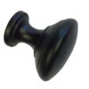 1-1/4" Classic Knob Flat Black