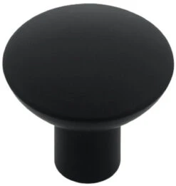 Liberty 1-1/8" Martini Knob Flat Black