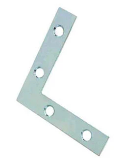 Flat Corner Brace 2" - No Screws DL-C1396-200ZP