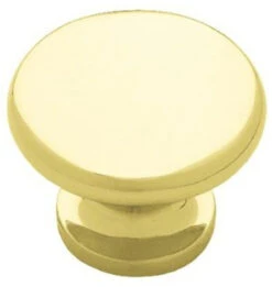 Liberty 1-3/16" Flat Top Knob Polished Brass