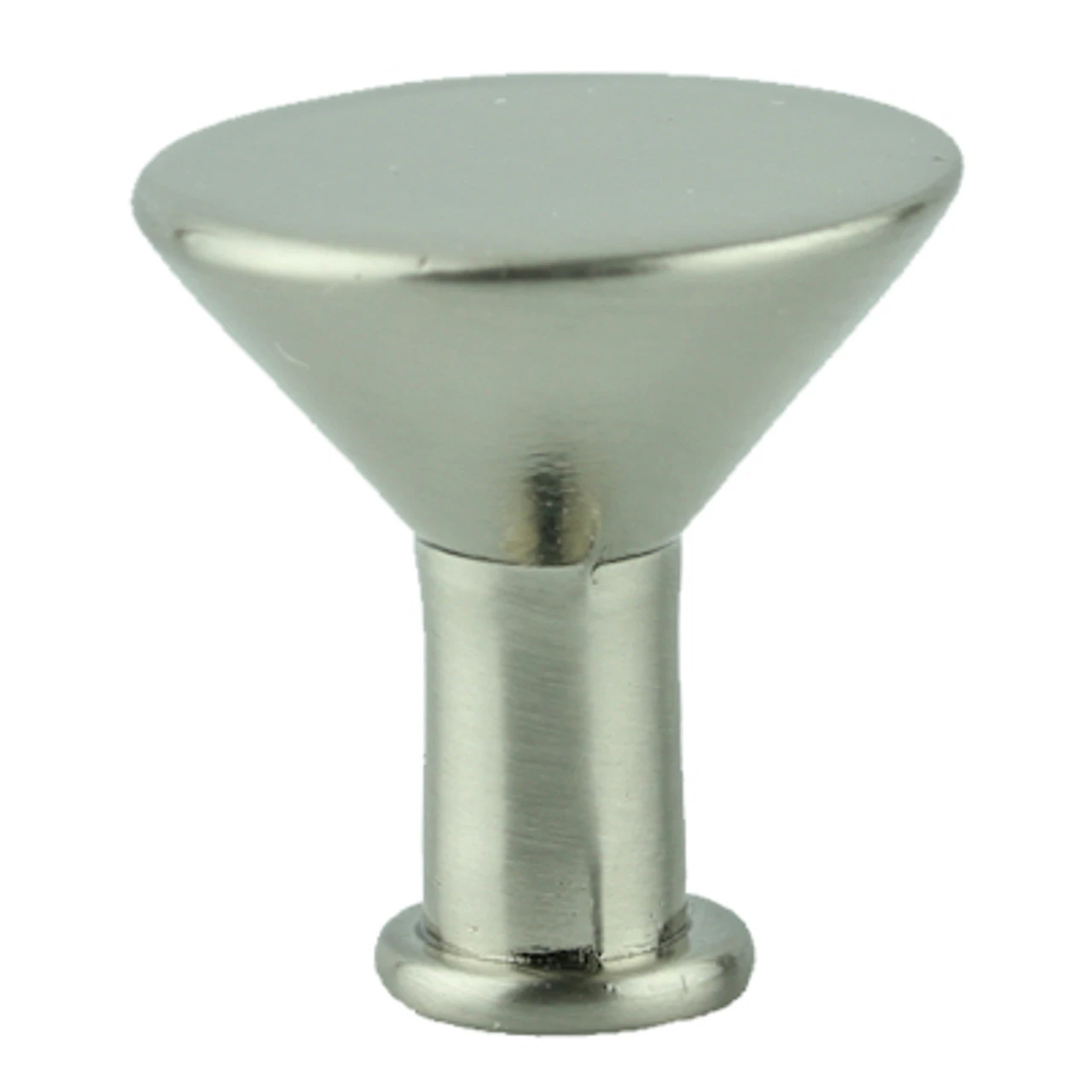 Flat Top 13/16" Brushed Nickel Mounting Base For Knob And Pull Making 1 Flat Top 13/16" Brushed Nickel Mounting Base For Knob And Pull Making