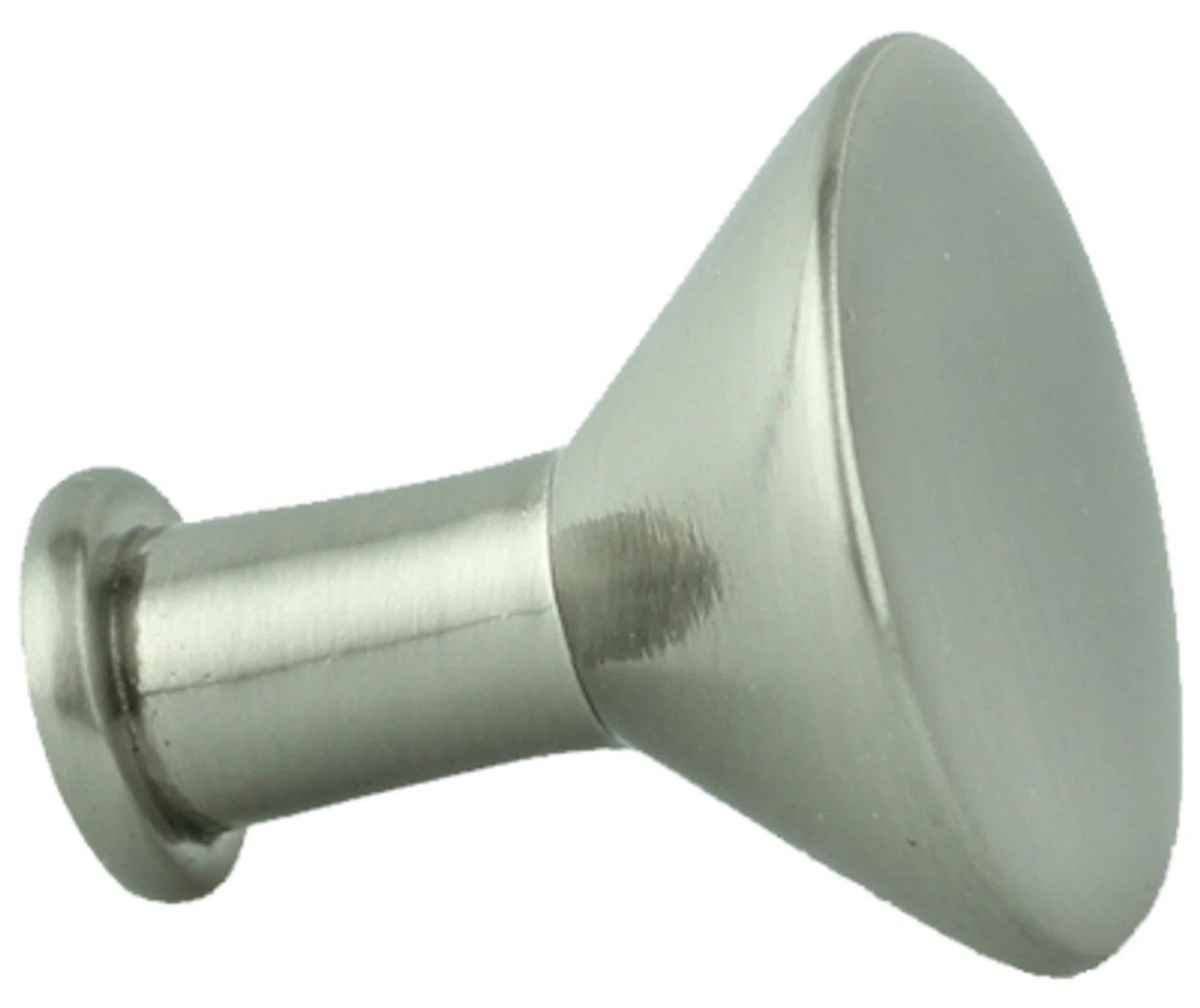 Flat Top 13/16" Brushed Nickel Mounting Base For Knob And Pull Making 2 Flat Top 13/16" Brushed Nickel Mounting Base For Knob And Pull Making - Image 2