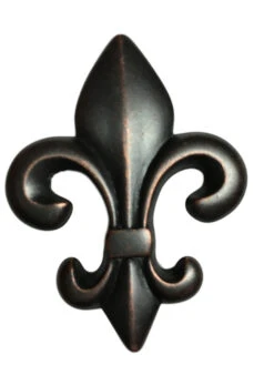 2-1/2" Fleur-de-Lis Knob Oil Rubbed Bronze