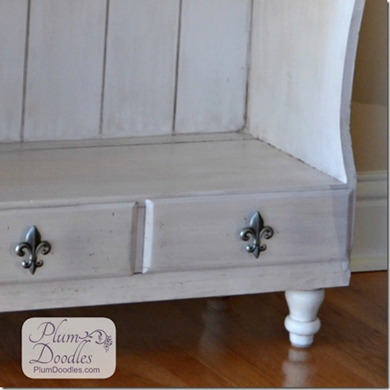 2-1/2" Fleur-de-Lis Pewter Knob Antique Pewter 2 2-1/2" Fleur-de-Lis Pewter Knob Antique Pewter - Image 2