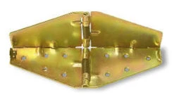 Flip Flop Table Hinge - Leaf Support - Brass