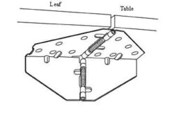 Flip Flop Table Hinge - Leaf Support - Brass -D'Lawless Hardware Shop flip flop table hinge leaf support brass 5 84738.1659465955