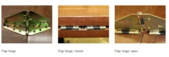 Flip Flop Table Hinge - Leaf Support - Brass -D'Lawless Hardware Shop flip flop table hinge leaf support brass 9 63481.1659465955