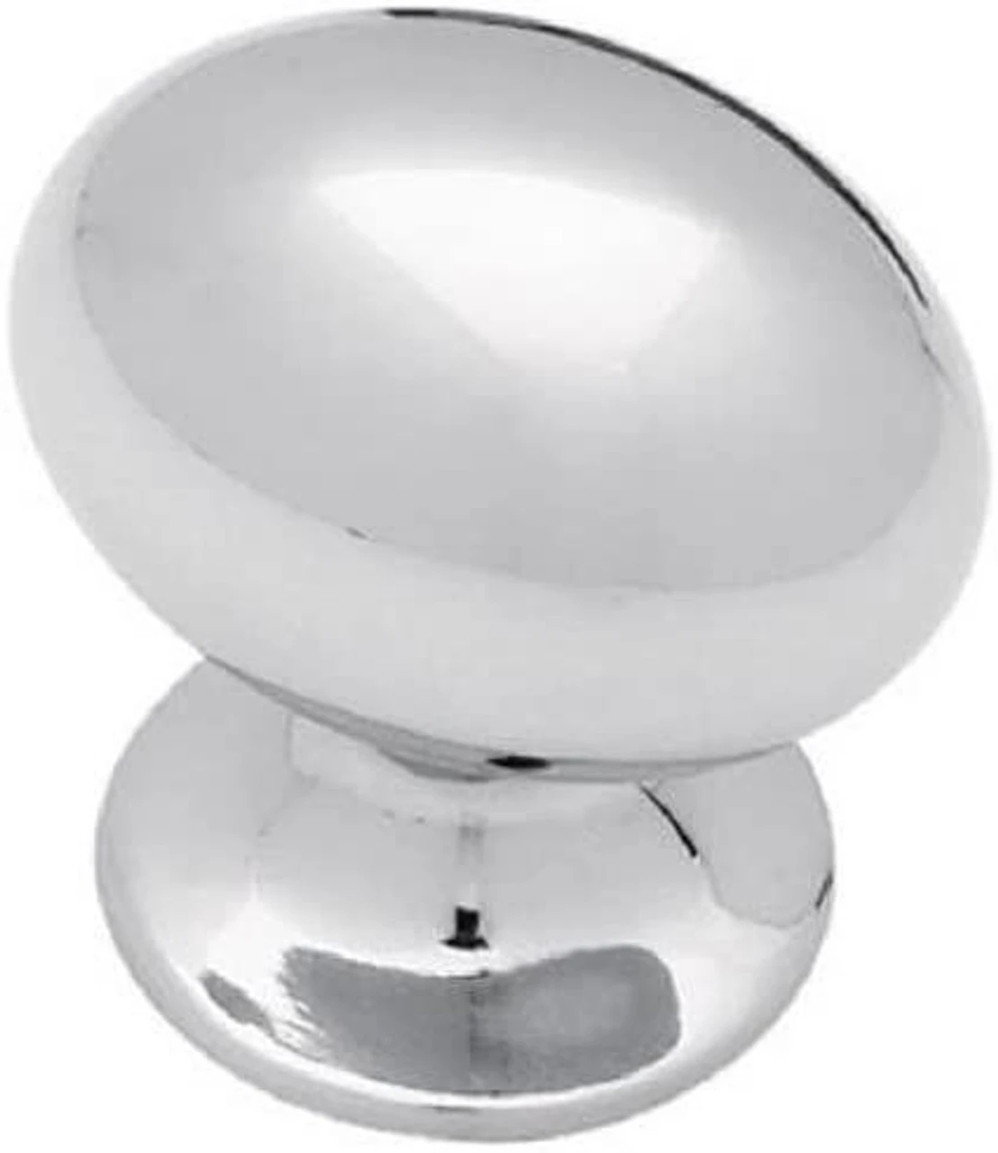 Liberty 1-3/8" Large Football Knob Chrome 1 Liberty 1-3/8" Large Football Knob Chrome