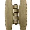 Liberty Forged Edge Surface Mount "H" Hinge For Flush Doors - Antique Brass 3-1/2"Pair (two Hinges) H09001C-AB-C