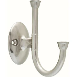 Liberty Foundations Coat Hook In Satin Nickel - 1 5/8"