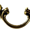 3" French Provincial Pull Antique Brass