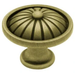 Liberty 1-1/2" French Tassel Knob Tumbled Antique Brass