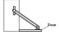 Friction Lid Support - Right Hand - Brass Plated 6" -D'Lawless Hardware Shop friction lid support right hand brass plated 6 4 68755.1661357209