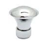 Liberty 1-1/8" Geometrics Collection Banded Spindle Knob Polished Chrome