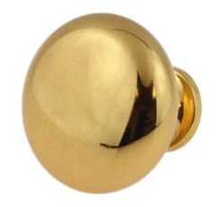 Liberty 1-3/16" Round Knob Gold Plated