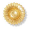 Liberty 1-3/8" Golden Daisy Flower Knob Pearl Gold
