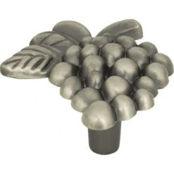 2" Natural Selection Grape Knob Pewter