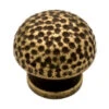 Liberty 1-1/4" Hammered Knob Antique Brass