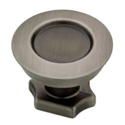 Liberty 1-1/4" Hampshire Circular Knob Heirloom Silver