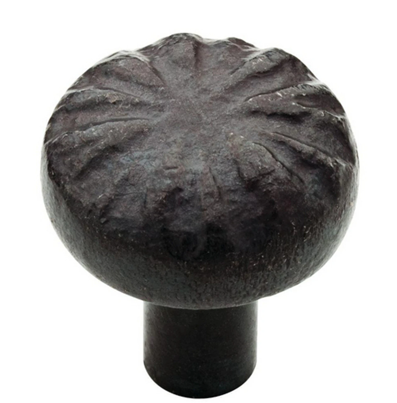 Liberty 1-1/8" HomeGrown Wrinkled Knob Black Iron 1 Liberty 1-1/8" HomeGrown Wrinkled Knob Black Iron