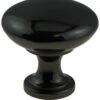 Liberty 1-3/16" Garrett Knob Black Chrome