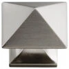 1-1/4" Pyramid Knob Stainless Steel