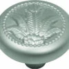 1 3/8" Wheat Design Knob Pearl Nickel