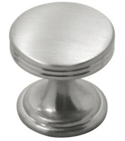 1" Retro Knob Satin Nickel