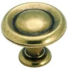 Amerock 1-1/4" Hint Of Heritage Dome Knob Regency Brass