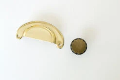 3" Front Mount Hoosier Bin Pull Polished And Lacquered Solid Brass -D'Lawless Hardware Shop hoosier bin pull solid brass front mount 3 polished and lacquered 7 09835.1646760182