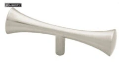 Liberty 3-1/2" Hourglass Bar Knob Satin Nickel