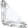 Heavy Duty Industrial Zinc Plated Corner Bracket 3" X 7/8