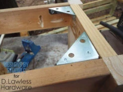 Heavy Duty Industrial Zinc Plated Corner Bracket 3" X 7/8 -D'Lawless Hardware Shop industrial 3 x 7 8 zinc plated corner bracket heavy duty 8 96056.1640027059