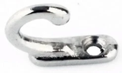 (10 Pack) Jewelry Box Hook Or Key Hanger With Screw Chrome