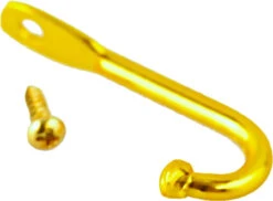 Jewelry Box Necklace Hook - Gold Finish - 3mm (25 PER BAG)