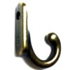 (10 Pack) Jewelry Box Hook Or Key Hanger With Screw Antique Brass