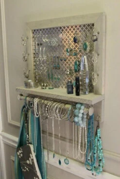 1" Cup Hook W/ Shoulder Brass Plated (100 PER BAG) -D'Lawless Hardware Shop jewelry rack 1 10860.1642163868