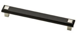 Liberty 6-5/16" Kaley Pull Black And Stainless Steel