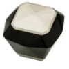 Liberty 1-3/8" Kaley Collection Knob Black With Stainless Steel