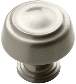 Amerock 1-1/4" Kane Round Knob Satin Nickel