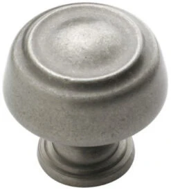 Amerock 1-1/4" Kane Round Knob Weathered Nickel