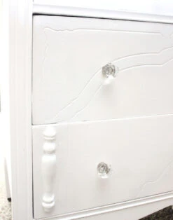 1-3/8" Octagon Cut Glass Knob Clear With Chrome -D'Lawless Hardware Shop kitchen renovation glass knobs 1 10873.1657730631